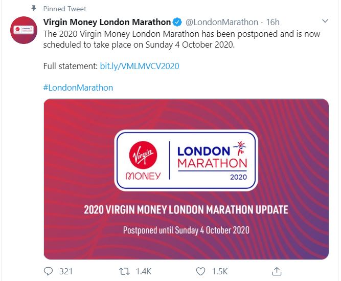 2020 London Marathon