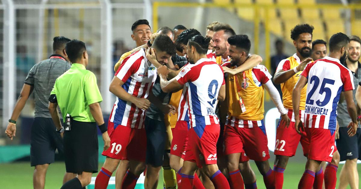 ATK clinch ISL 6 throphy