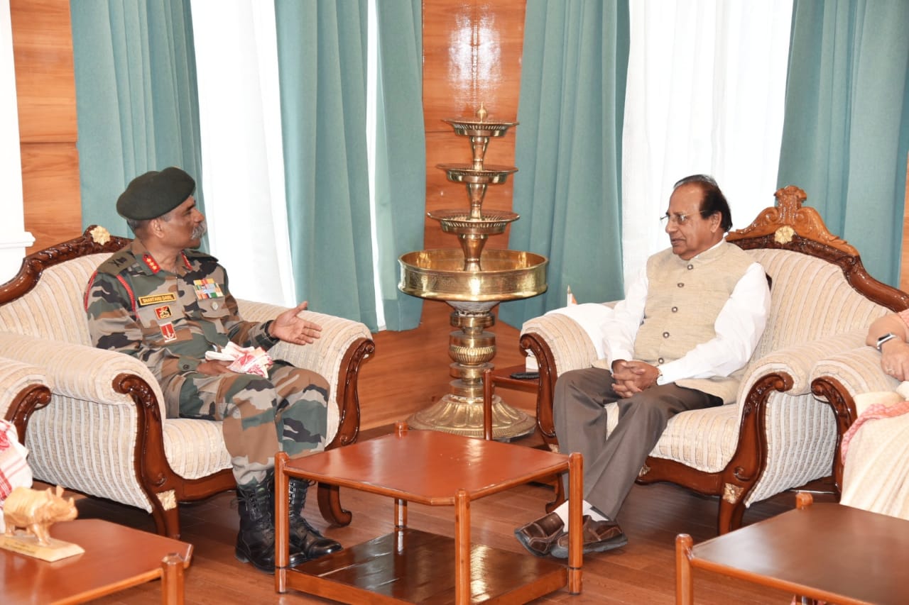 GOC call on Governor and cm tezpur assam etv bharat news