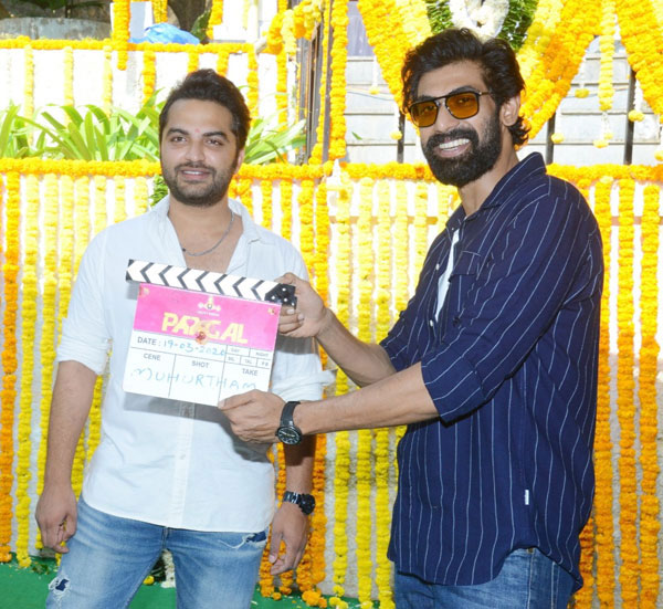 Vishwak Sen's debut film 'Paagal' in on sets