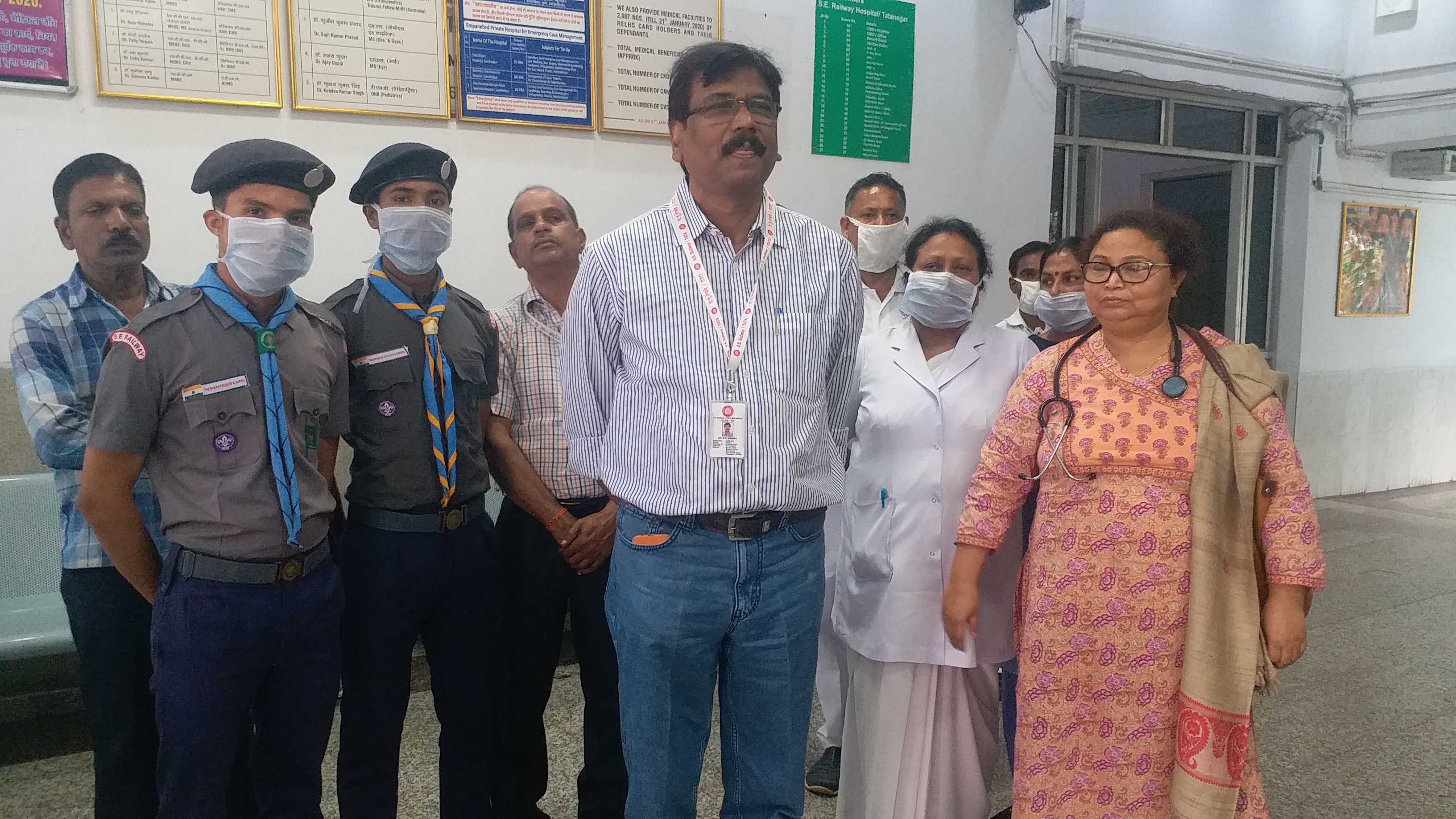 Tatanagar railway hospital created rapid action team for corona virus