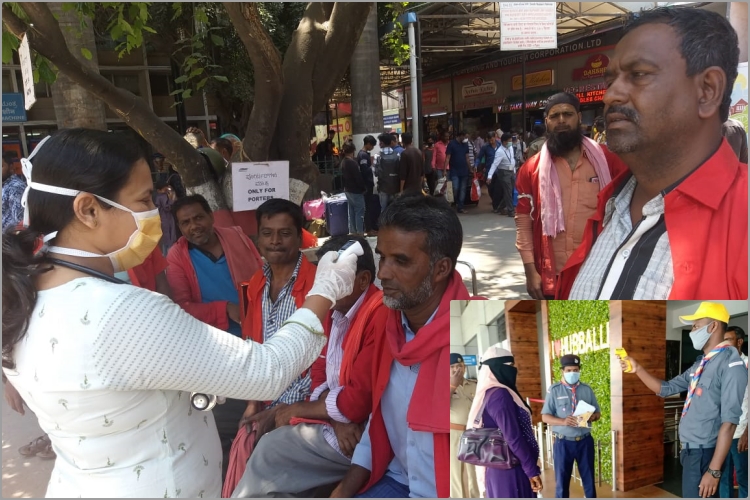 Corona Virus Checkup Camp and Awareness Campaign in Hubli