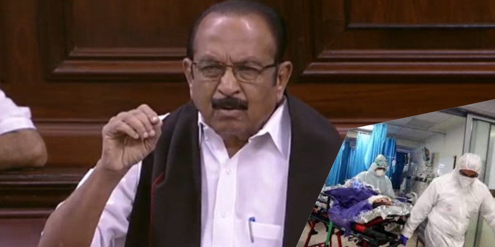 covid 19  threat: Vaiko  request to central government HM Harshabardhan for medical equipment