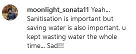 Nusrat Gets Trolled for Wasting Water