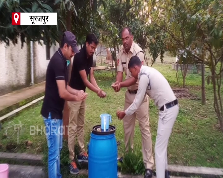 headwash-arrangement-at-pratappur-police-station-in-surajpur