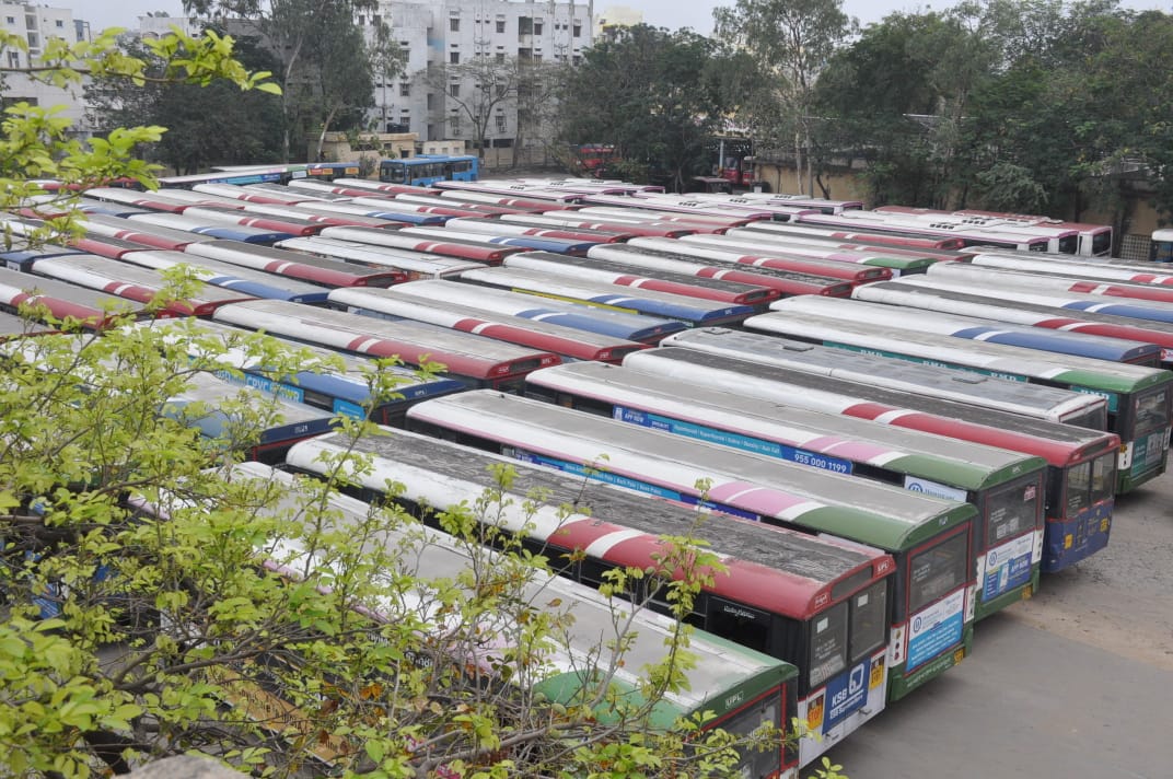 rtc buses at uppal bus stand