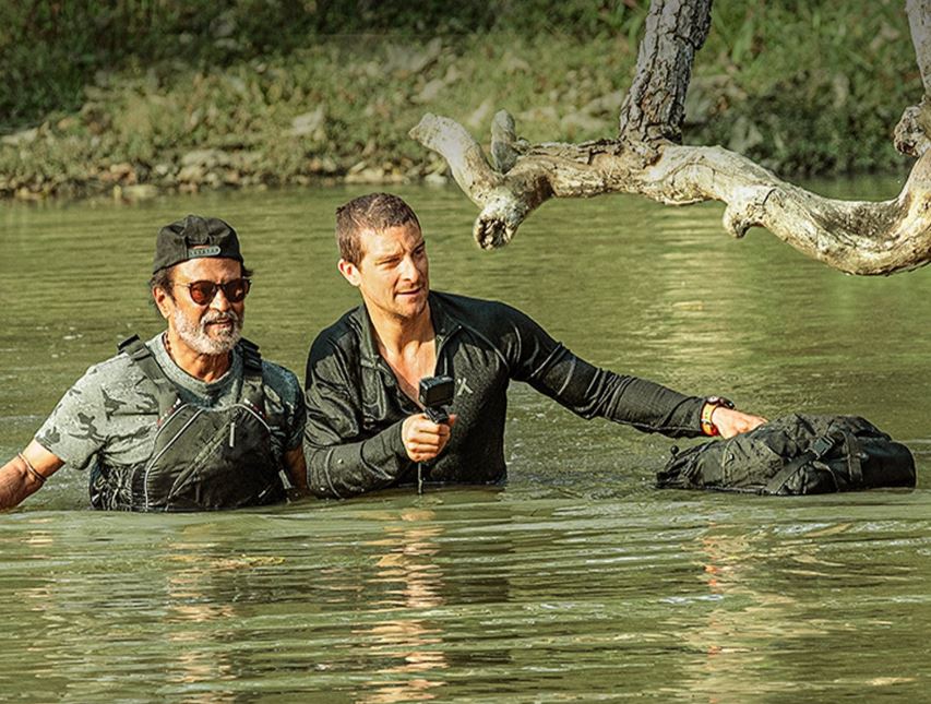 rajinikanth tweet thanking bear grylls  for man vs wild program