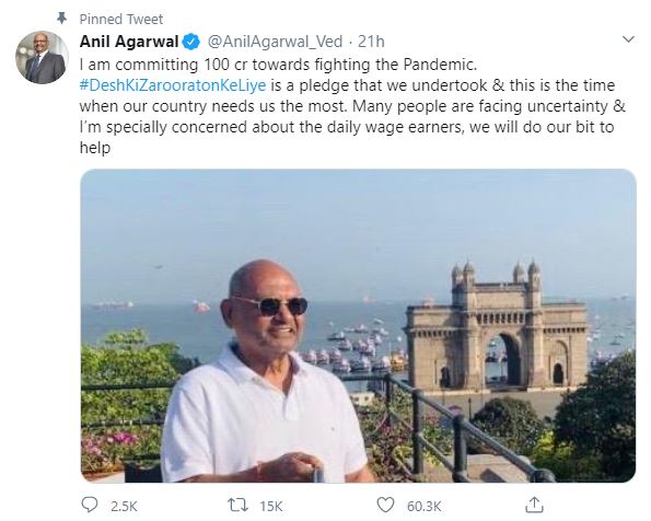 anil agarwal