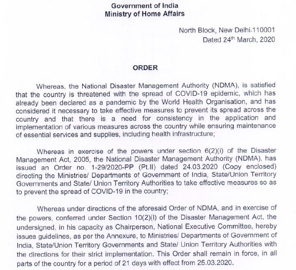 advisory of mha