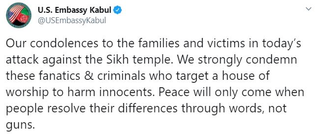 kabul gurudwara attack