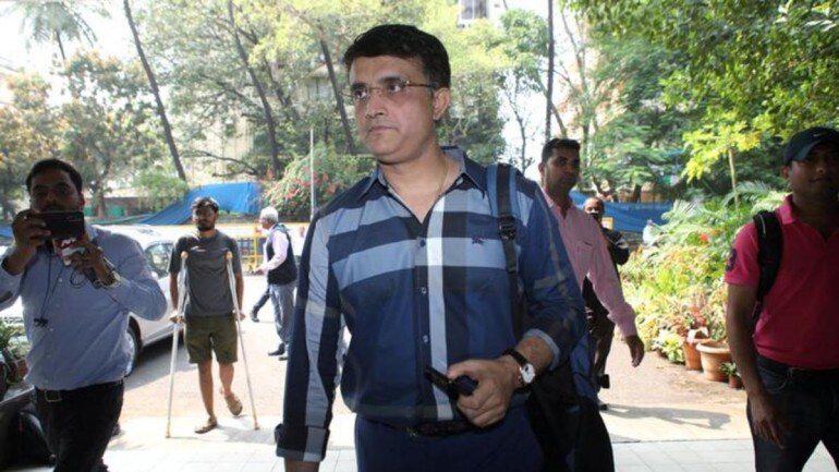 BCCI President Sourav Ganguly