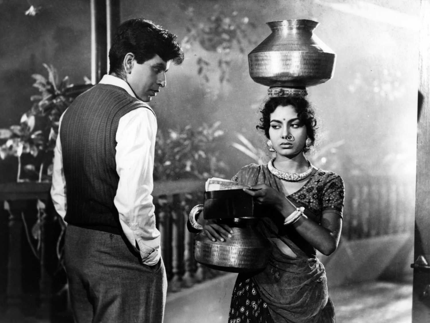 Nimmi with her frequent collaborator Dilip Kumar