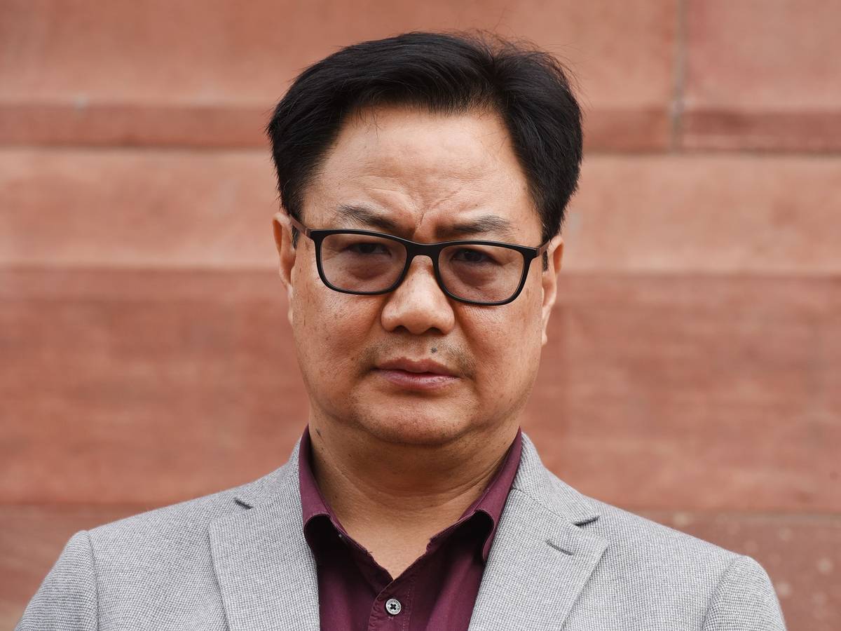 Sports Minister Kiren Rijiju