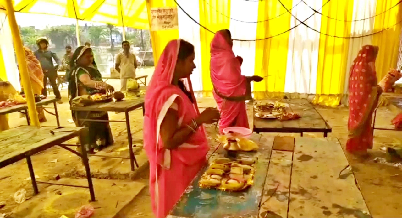 puja pandals