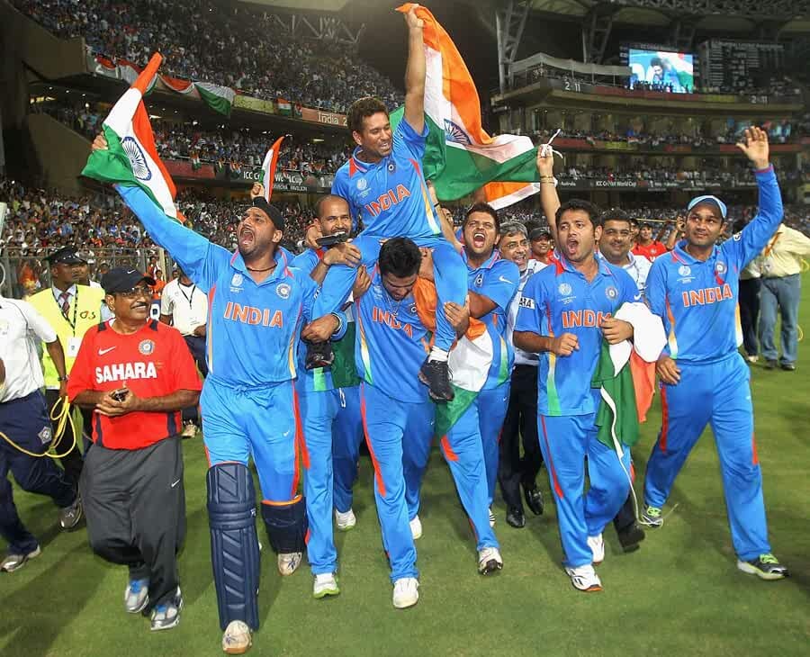 on this day 2 april when indian cricket team wins odi world cup in 2011