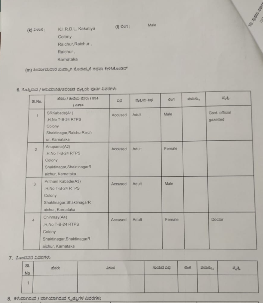 Litigation against YTPS officer and family members for Violating Lockdown