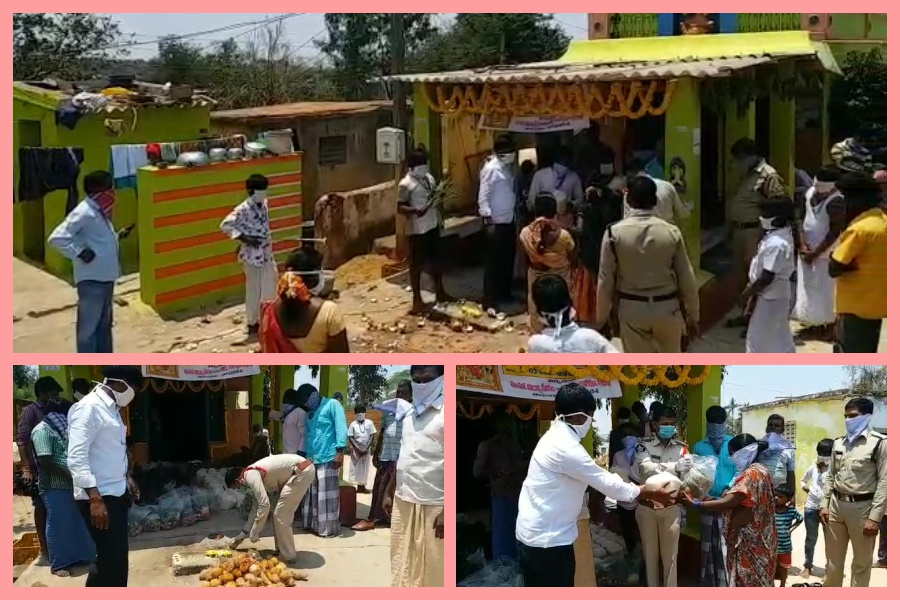 Special pooja at the Matamma temple