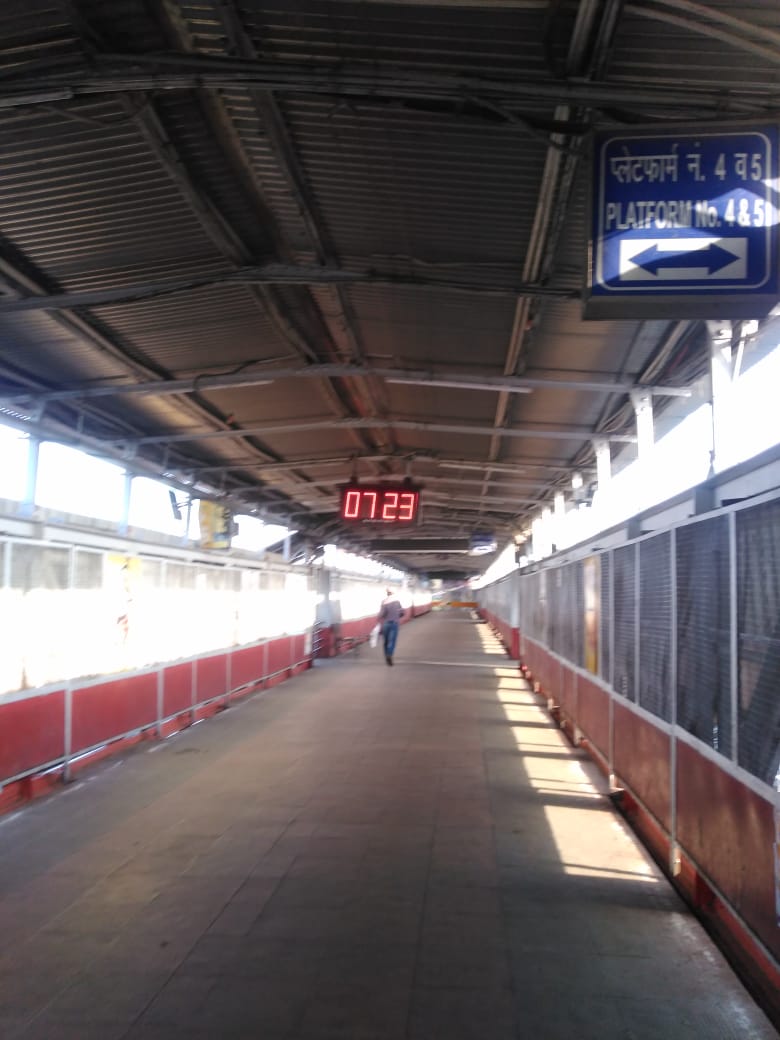 itarsi railway junction deserted due to lockdown