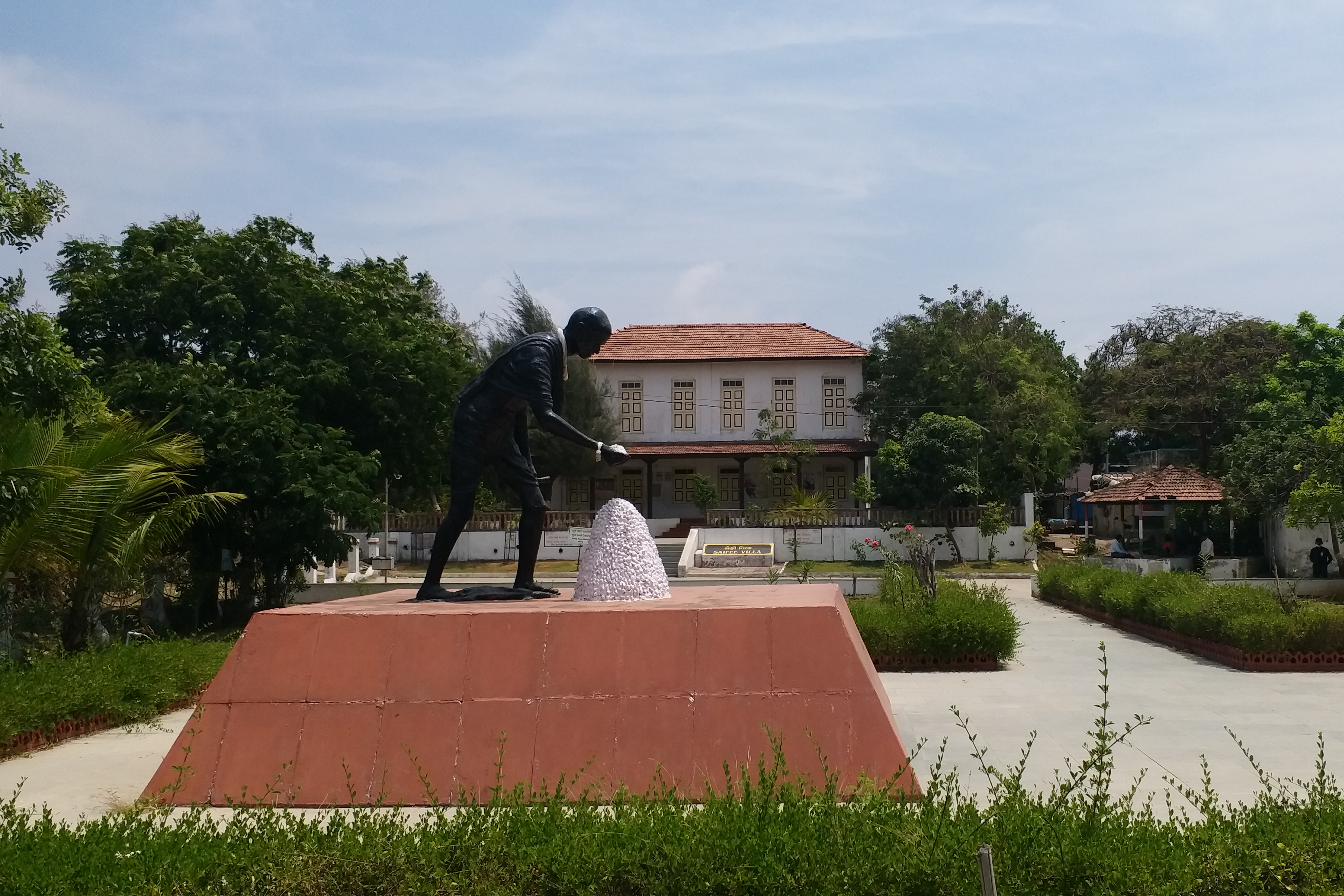 gandhi memorial sanitized in navsari