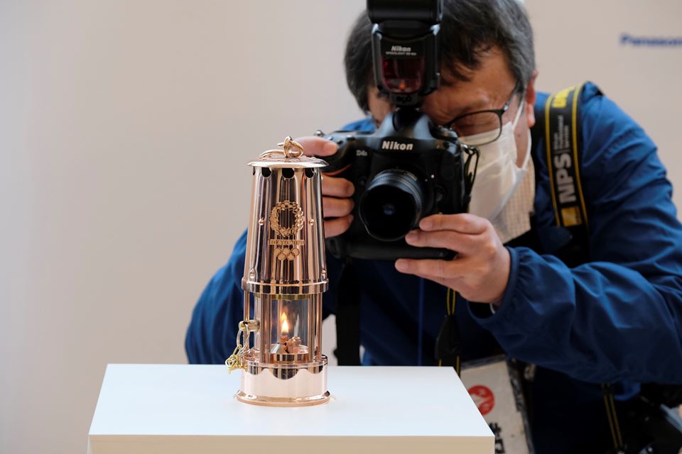 lantern and display it in Fukushima