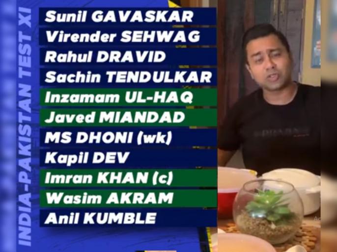 aakash chopra picks india pakistan all time test xi combined know who gets place