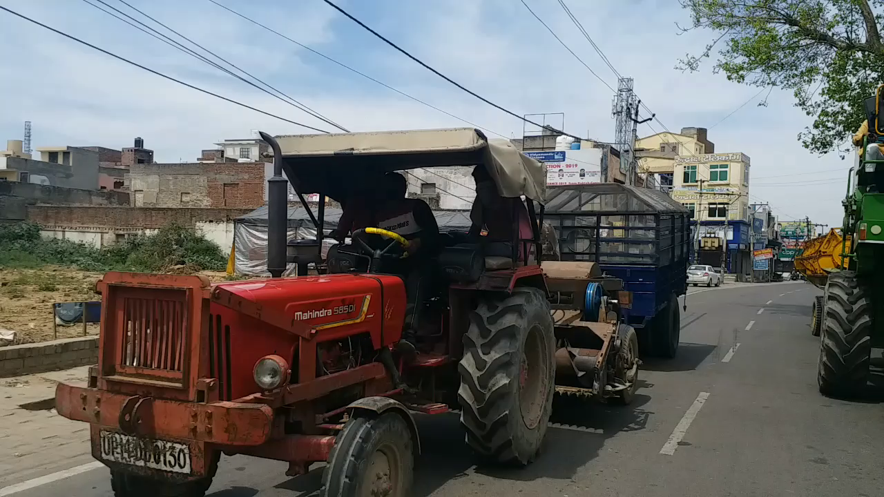 haryana government purchase center arrangement in wheat harvesting crises