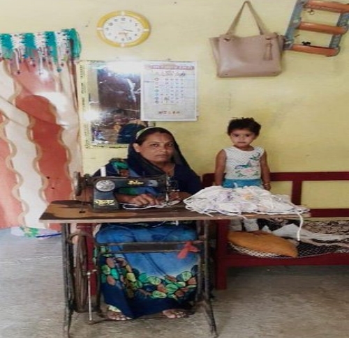 Anganwadi workers fighting against Corona