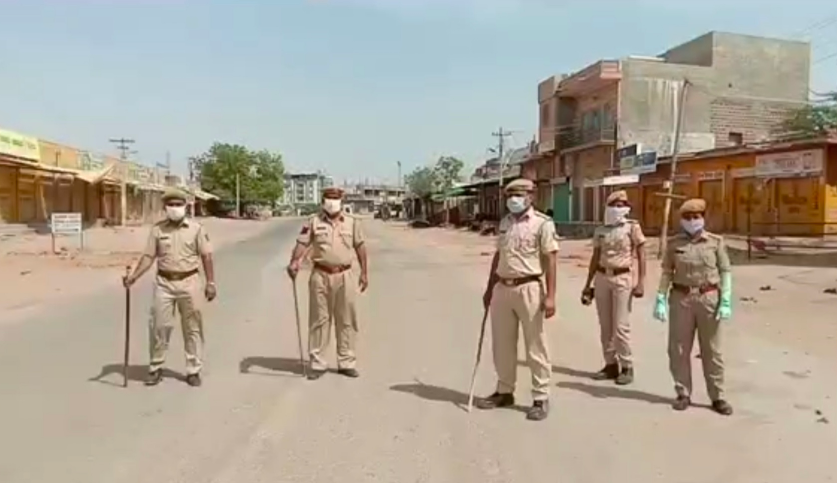 पोकरण में लगा कर्फ्यू, Curfew imposed in Pokaran