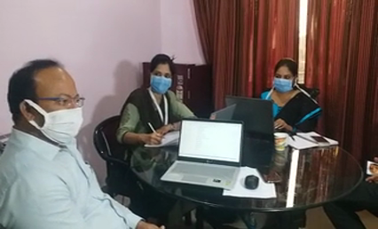 Health department is monitoring every moment through war room in raipur