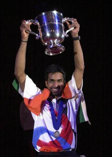 Pullela Gopichand is only the second Indian to win All England Open Badminton Championships in 2001.