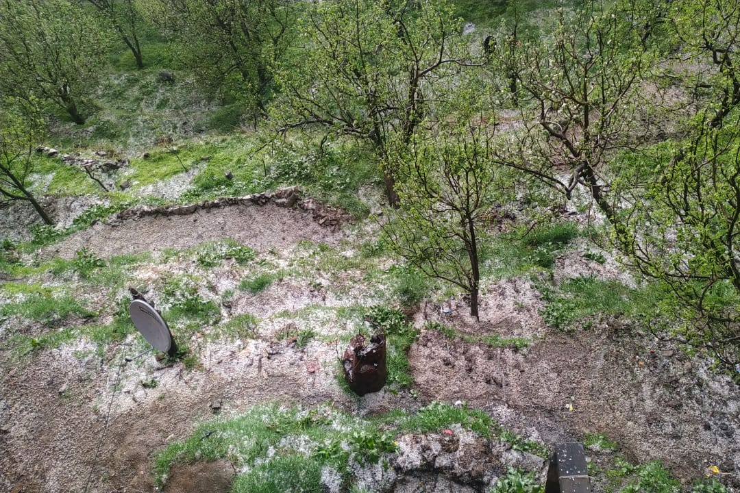 hailstorm in rampur