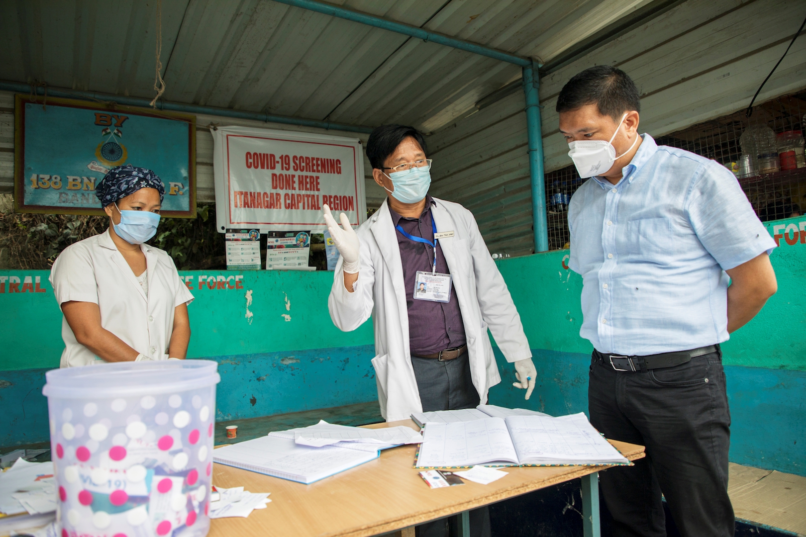 Pema Khandu inspected Assam Arunachal Check Post