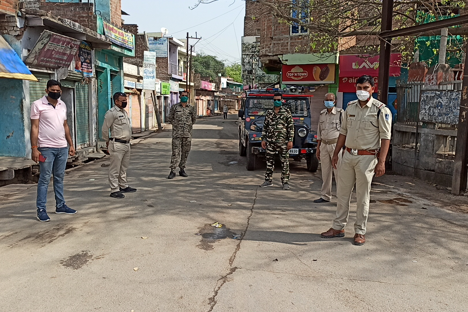 Full lock down on second day in Bhind