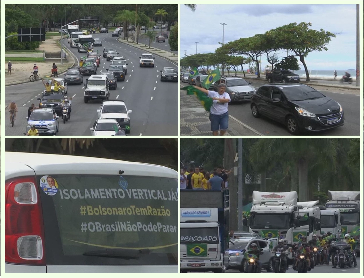 protest in Brazil