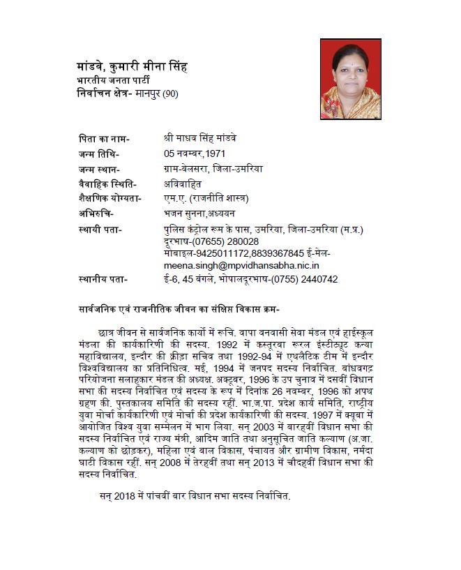 Profile of Meena Singh