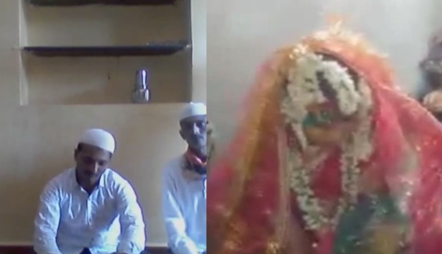 Lock Down Effect: New couple tied the knot over Video Call