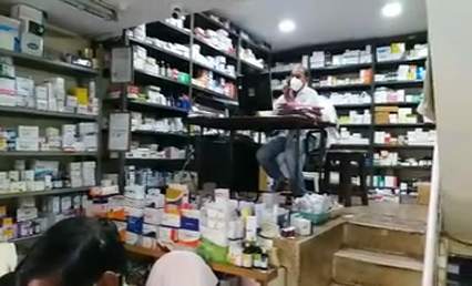 raipur medicines bussiness in lockdown