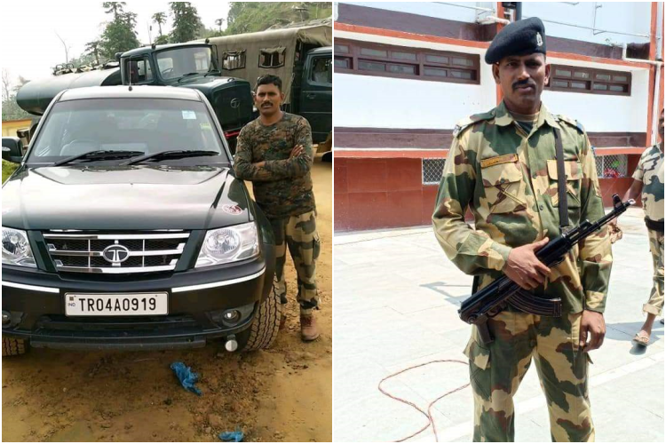 The death of a soldier who was on vacation in gadag