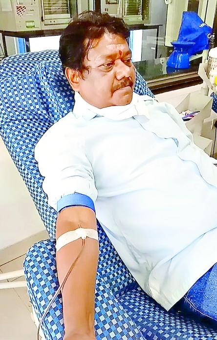 bombay blood group donated by hyderabadi