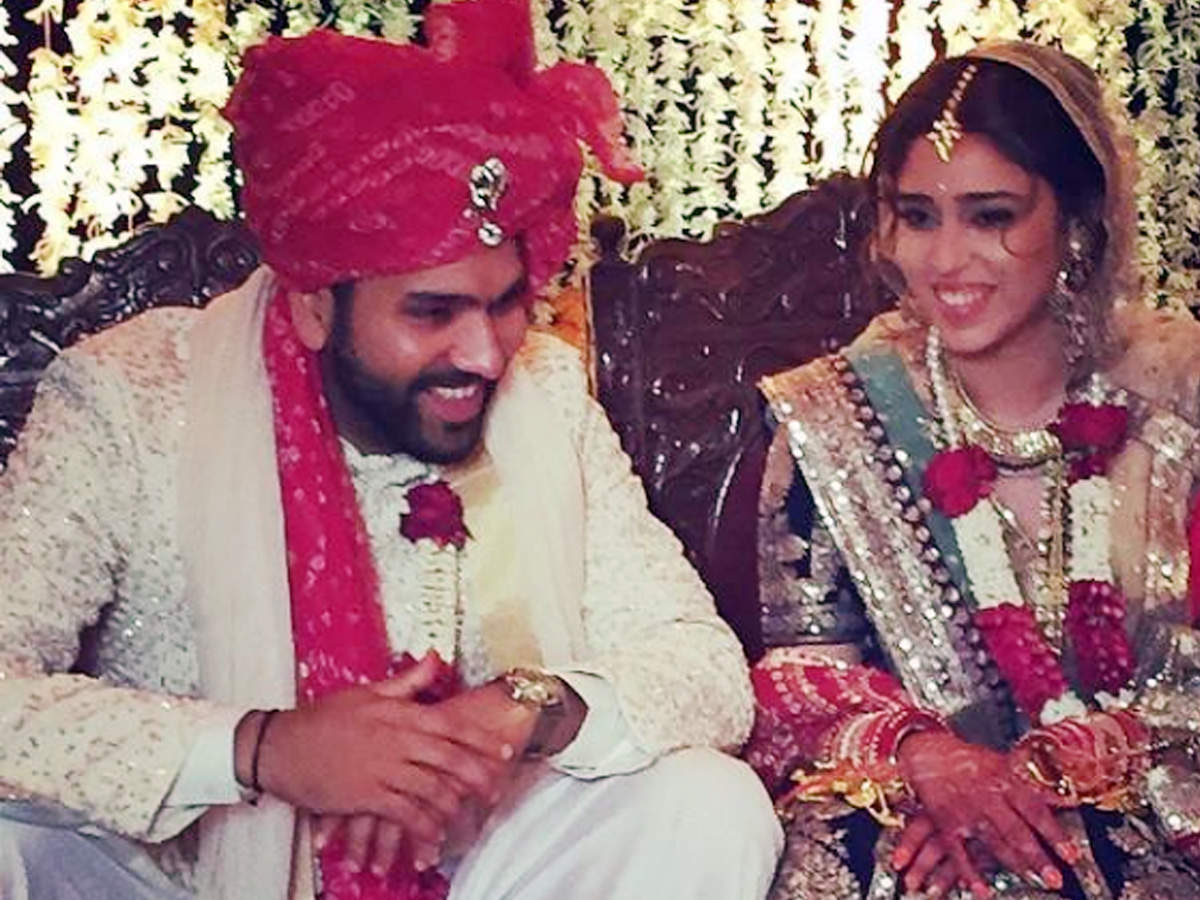 happy birthday rohit sharma : Rohit Sharma And Ritika Sajdeh's Love Story