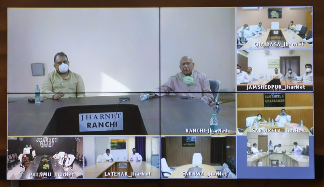 CM meeting via video conferencing with MPs and MLAs