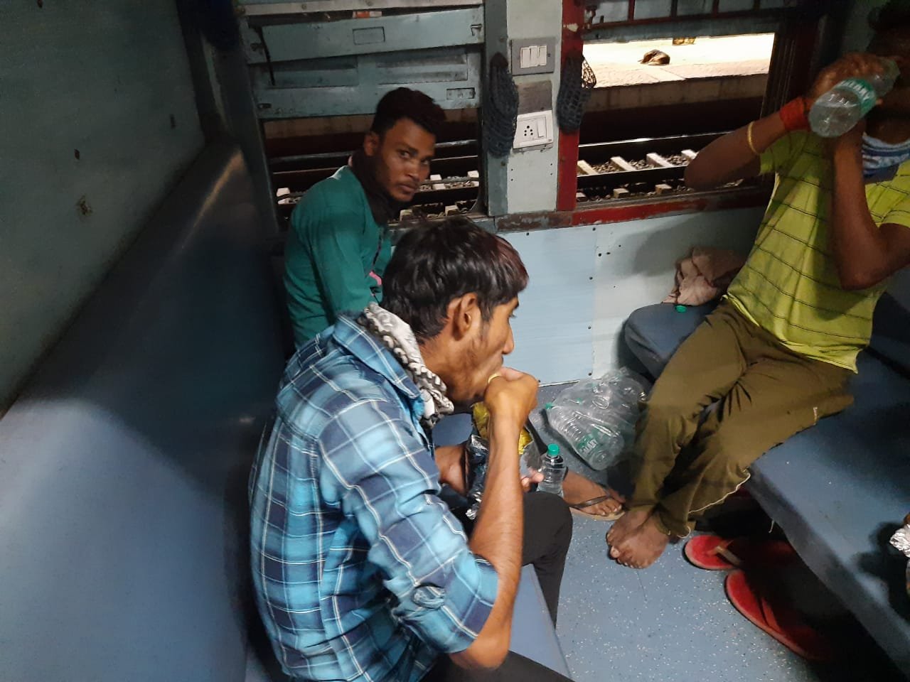 The Railways said all social distancing norms were followed even inside the train