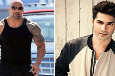 Varun Dhawan wishes Dwayne Johnson on his birthday