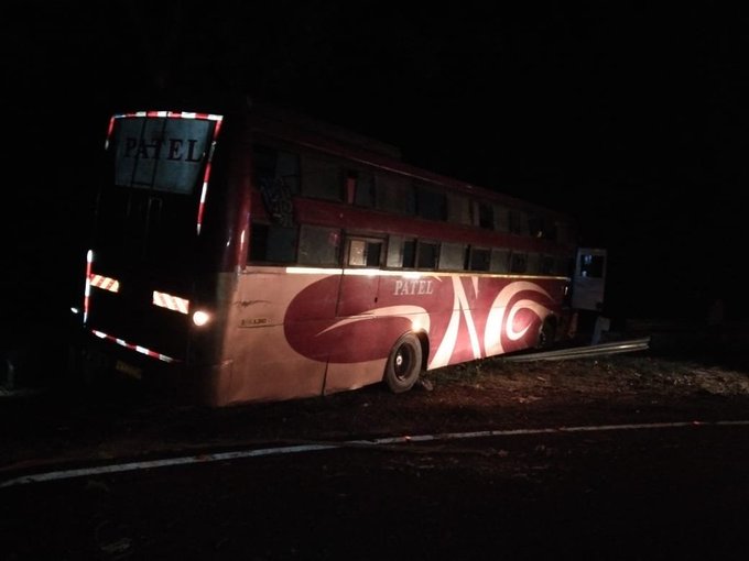 Bus accident in Kalinga Ghat Odisha