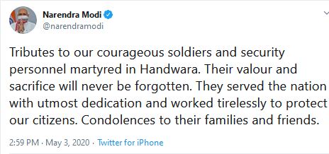 PM pays tributes