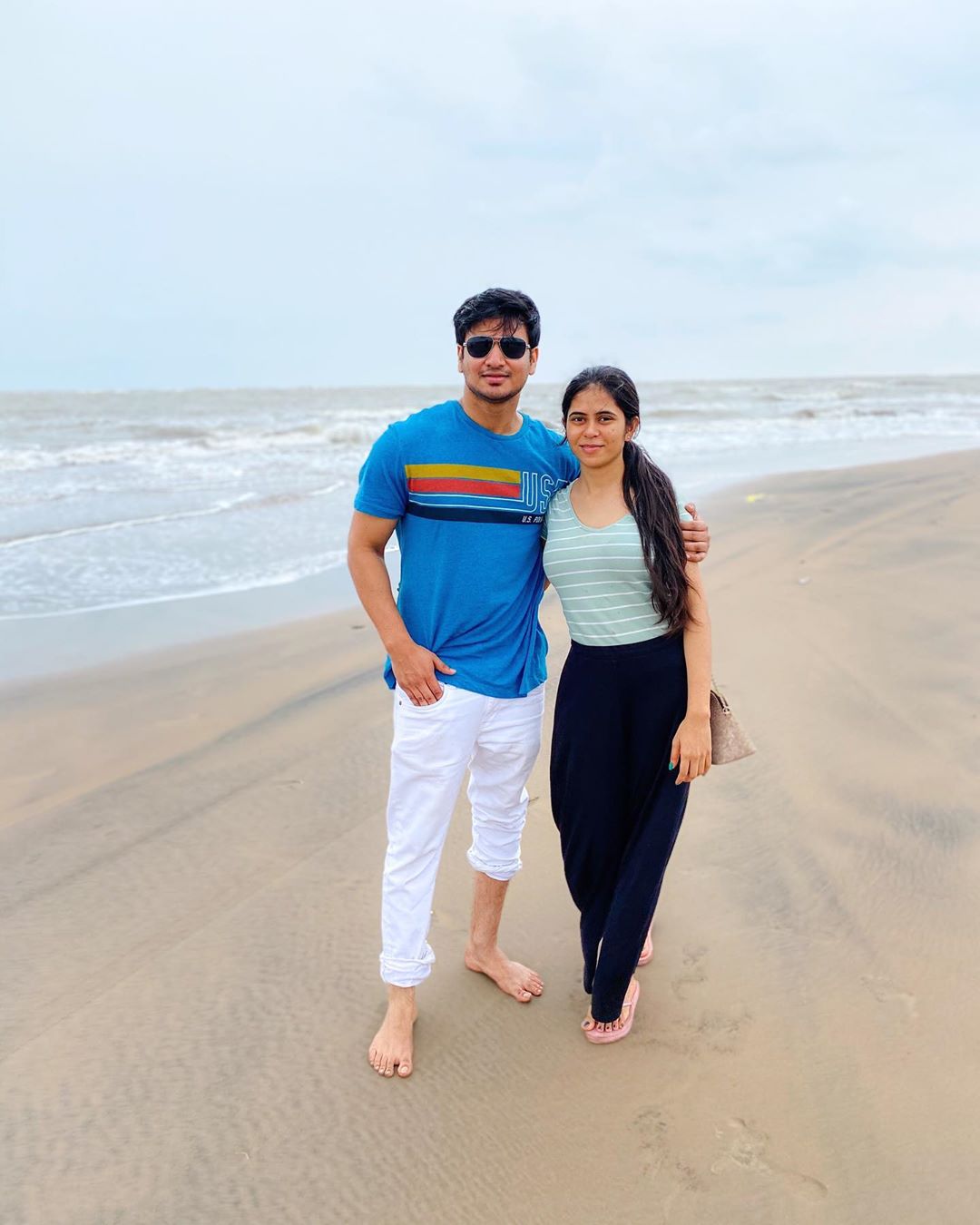 nikhil with pallavi