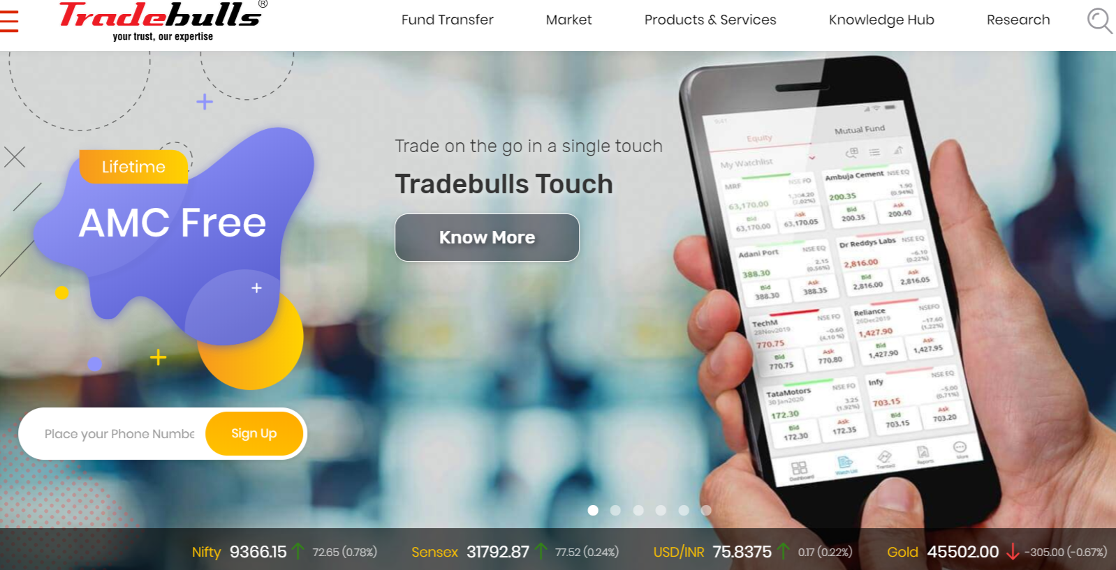 Trade bulls Securities re-launches website with four innovative products