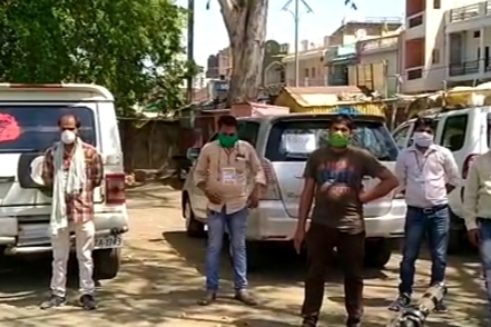 Vehicle drivers strike in Narsinghpur