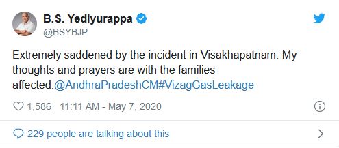 yediyurappa-saddened-over-gas-leak-incident-in-vizag