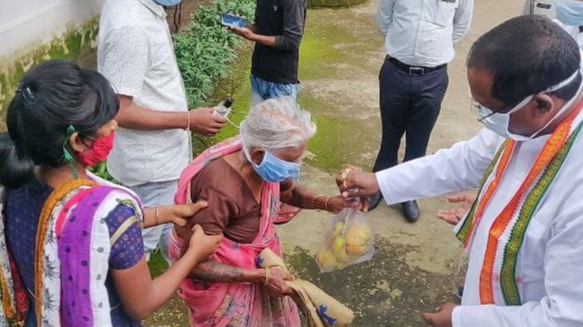 Food minister amarjeet bhagat inspects quarantine centers in Sarguja